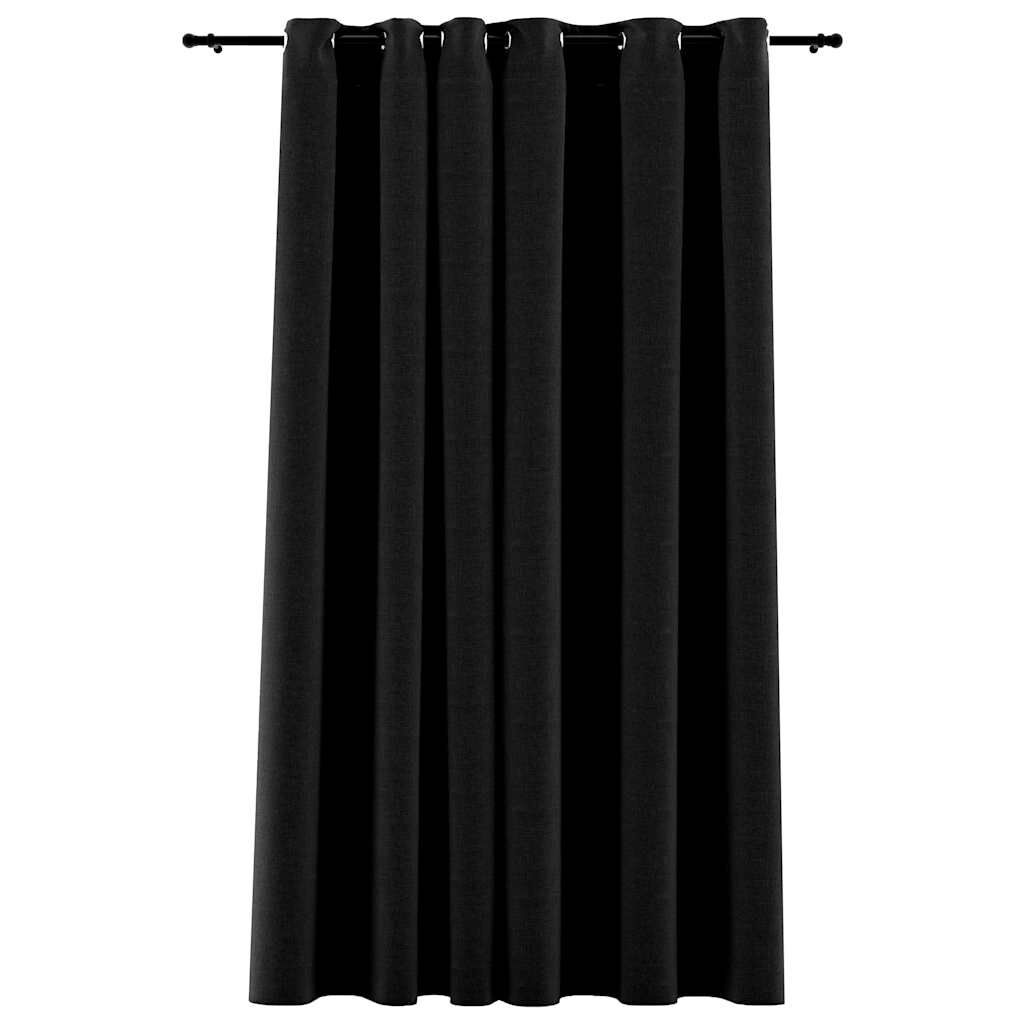 Antraciet Gordijn 290x245 cm - 65% Korting!