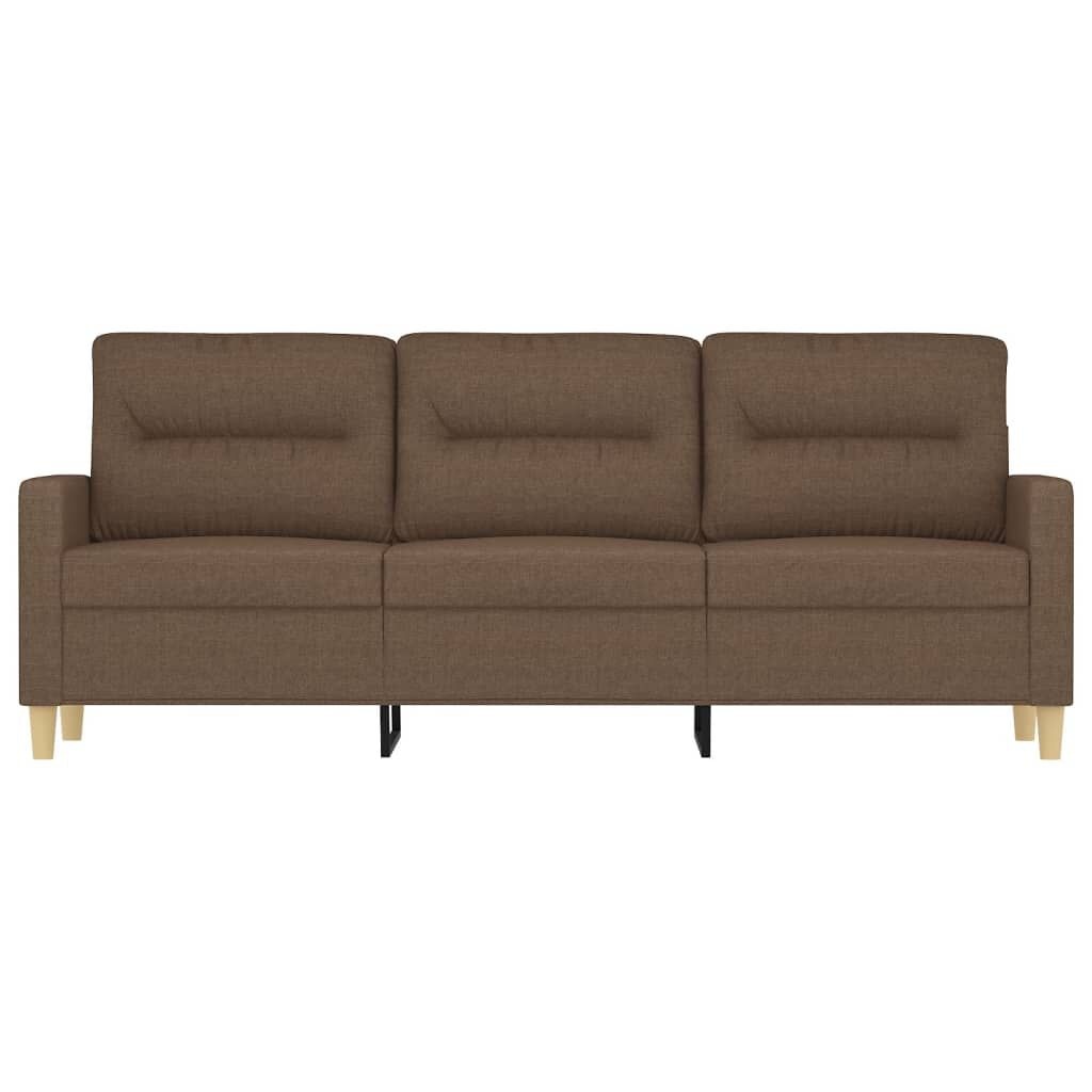 vidaXL Driezitsbank Bruin - 180cm - 40% Korting!