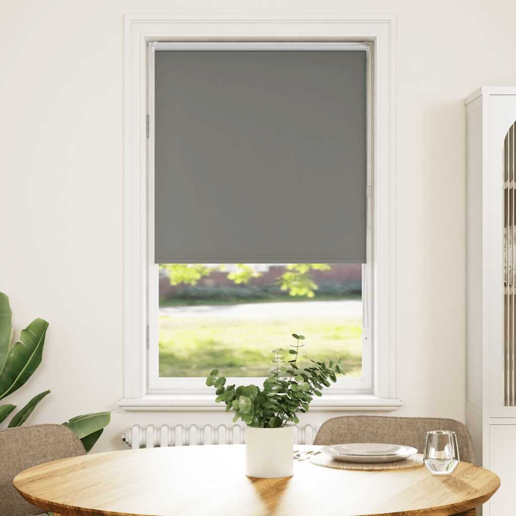 vidaXL Verduisterend Rolgordijn 70x175cm Grijs - 40% Korting!