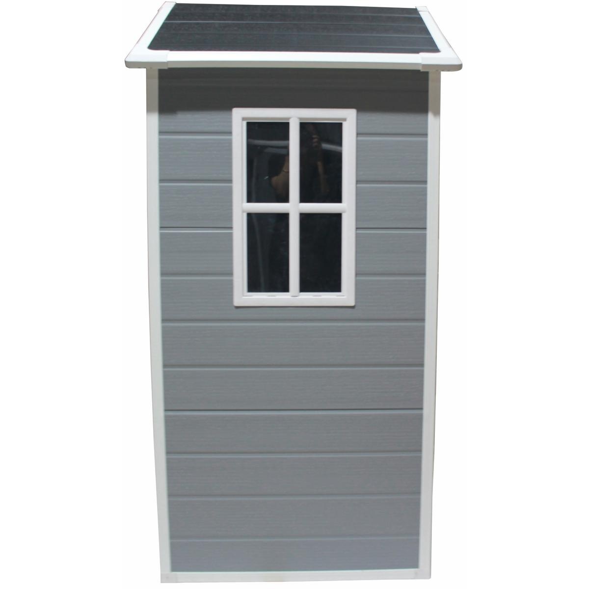 Tuinhuis Kunststof Donkergrijs - UV-bestendig - 40% Korting!
