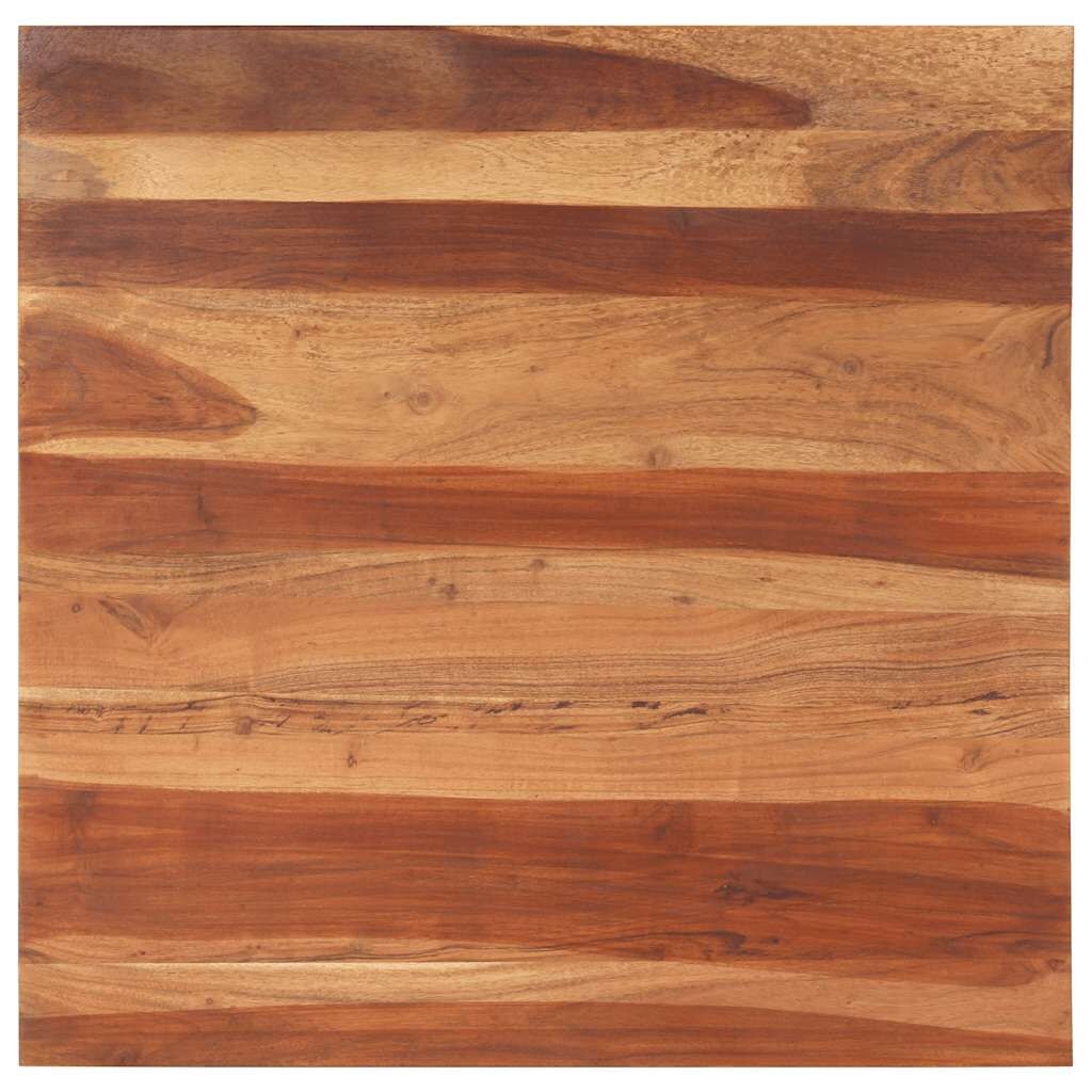 VidaXL Acacia Tafelblad 80x80cm - Massief Hout - 40% Korting!