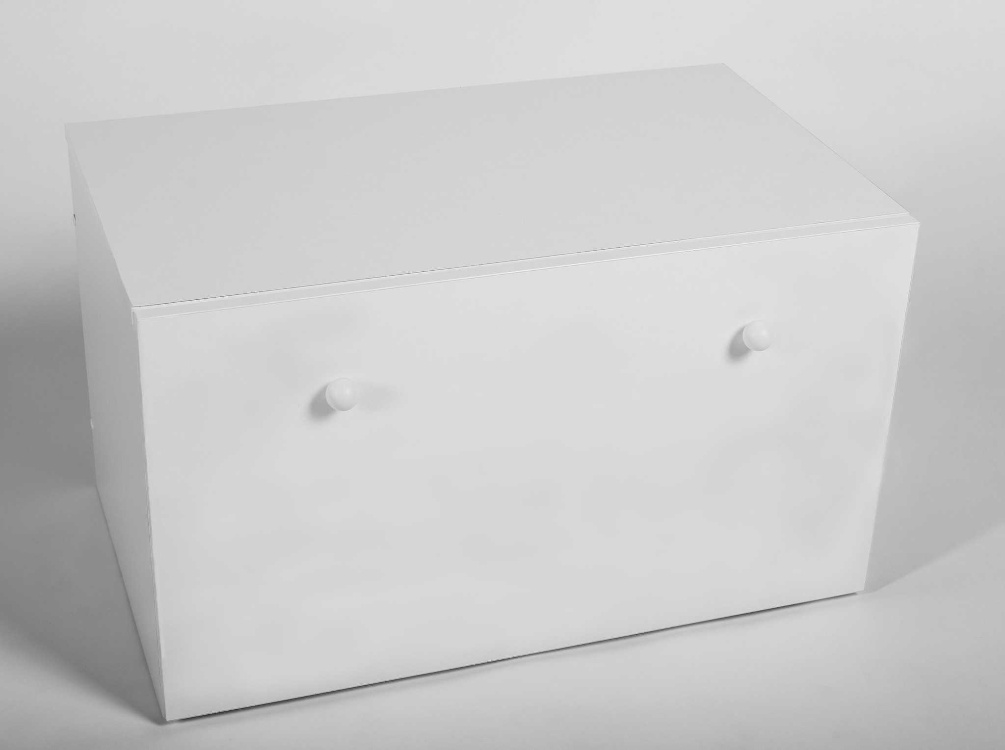 Witte Speelgoedkist m. Lade - 71cm - 40% Korting!