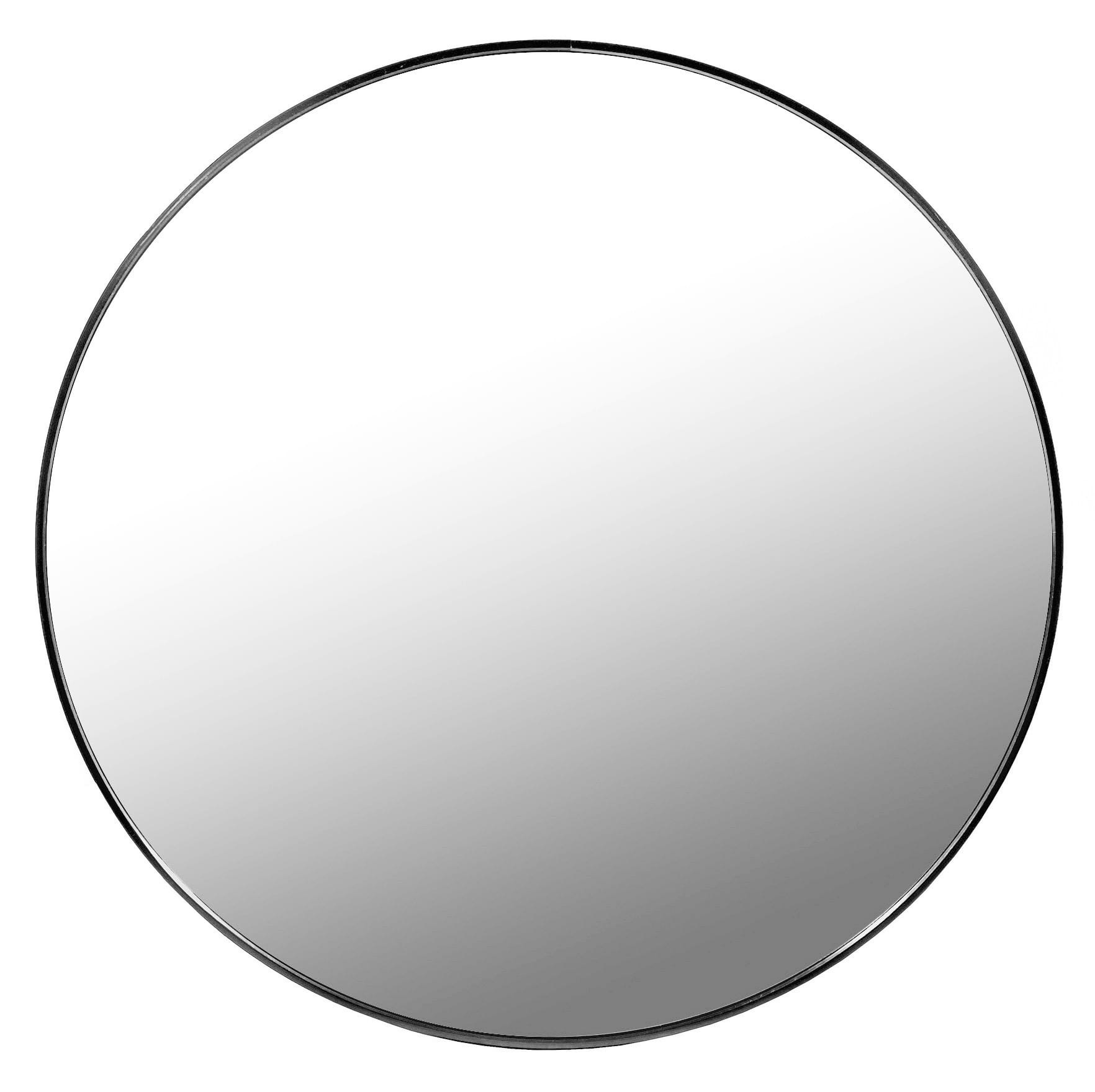 Ronde Spiegel Zwart Ø80cm - Retourdeal! 40% Korting