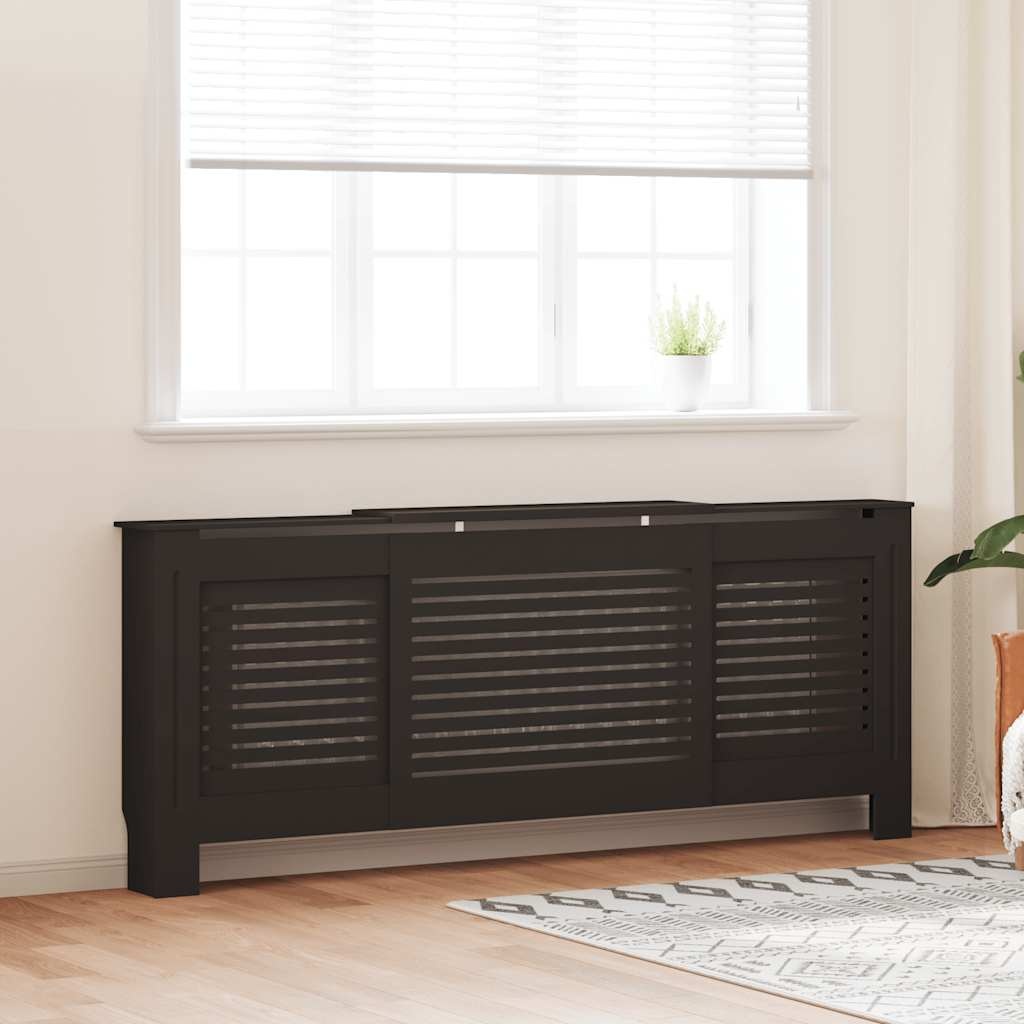 vidaXL Radiatorombouw Zwart 205cm - 40% Korting!