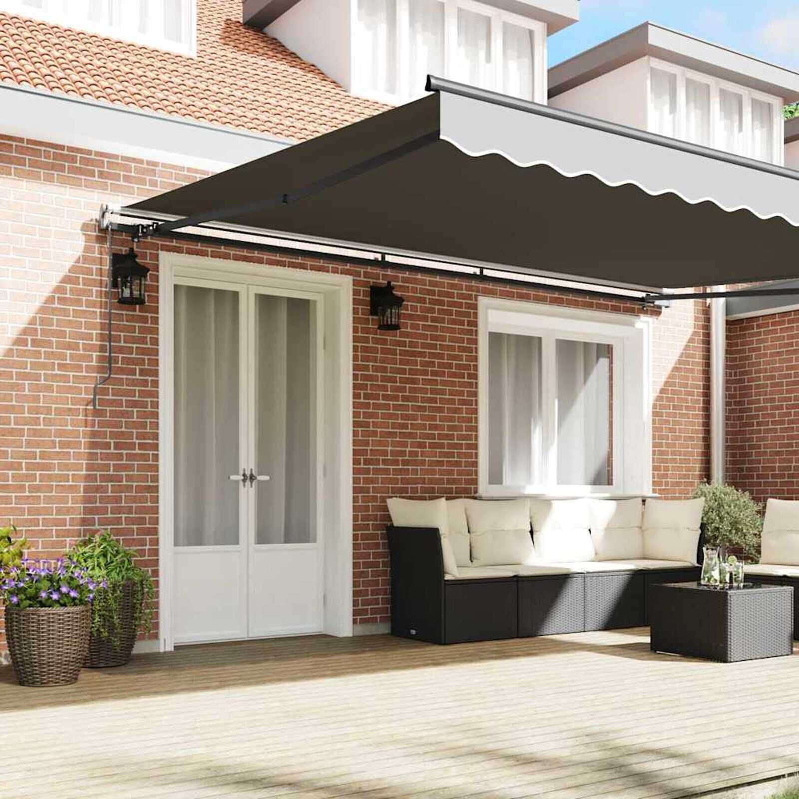 Markies Antraciet 4,5x3m - Handmatig - 40% Korting!