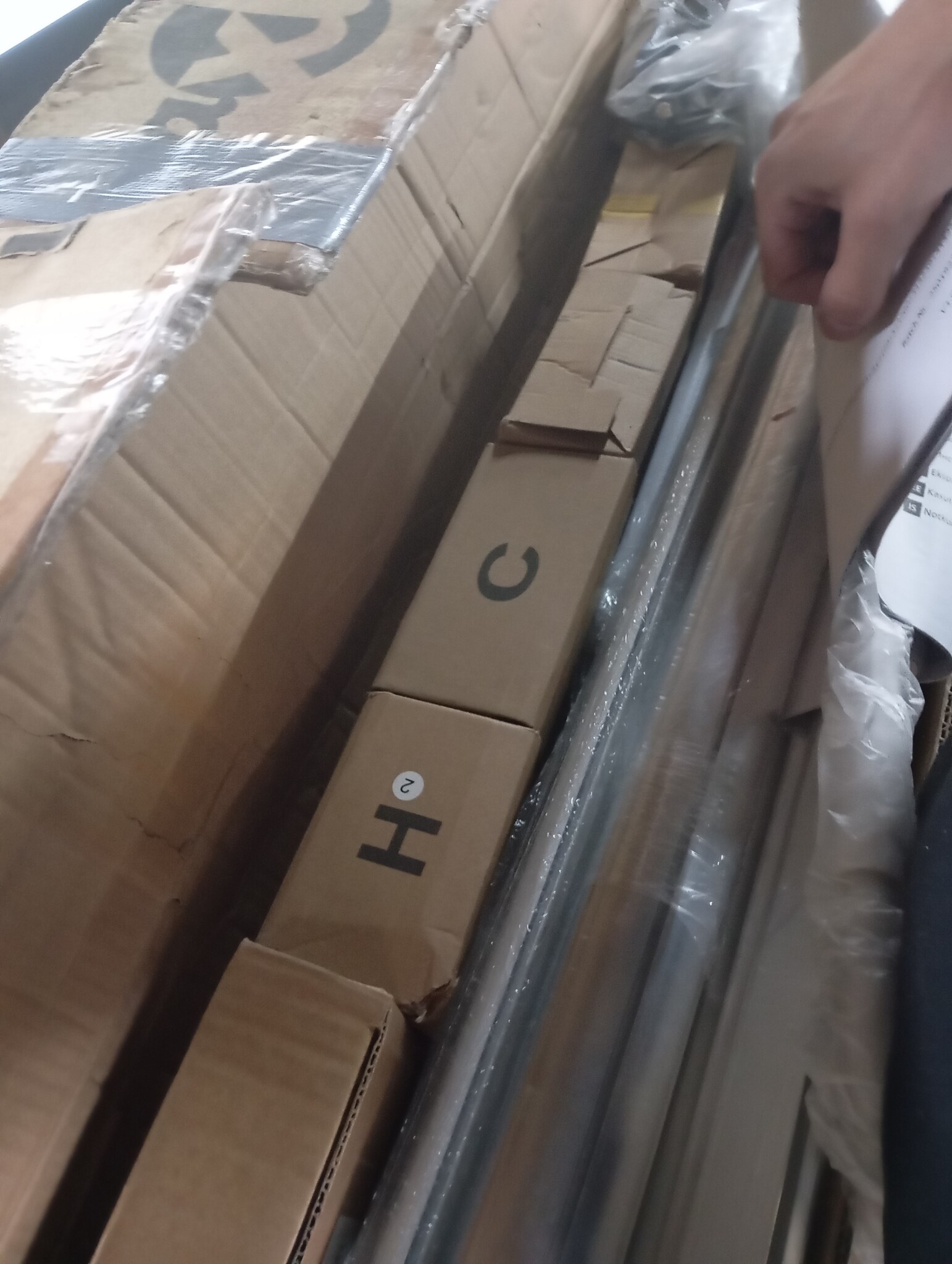 Markies Wit 3,5x2,5m (Handmatig) - 55% Korting! Frame met Krasjes
