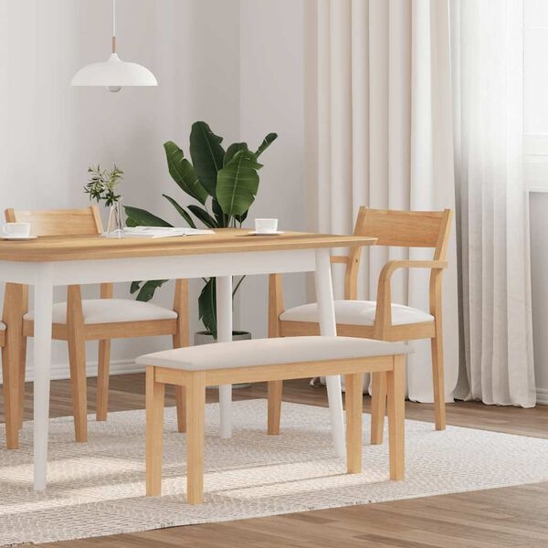 VidaXL Bank 90cm Massief Hout - Nieuwstaat! -35% Korting