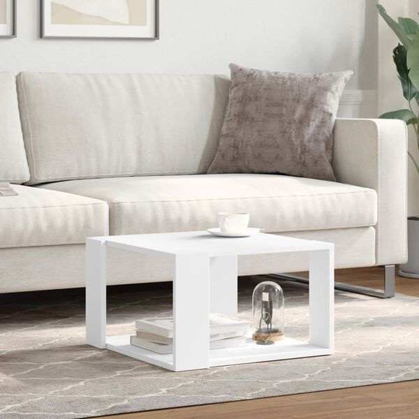 Salontafel Wit 51,5x51,5cm - Zo Goed Als Nieuw! 35% Korting