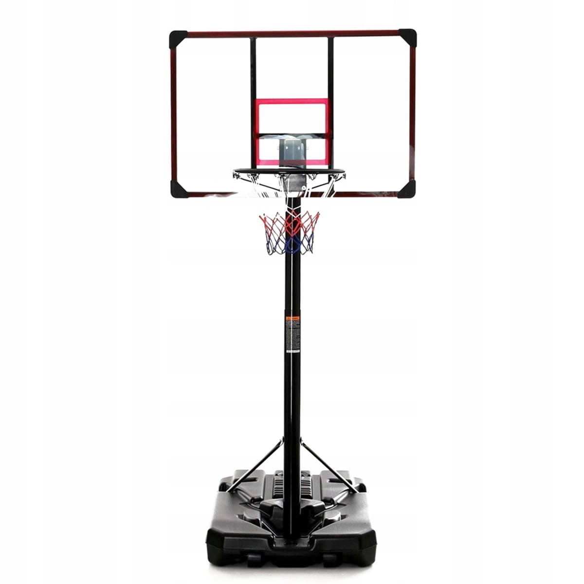 Basketbalbasket 305cm Verstelbaar Zwart - 40% Korting!