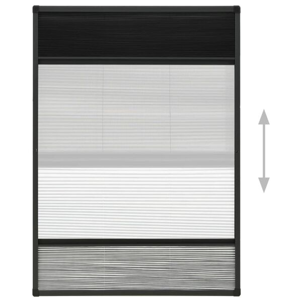 Raamhor Plissé met Verduistering 80x120cm - 40% Korting!