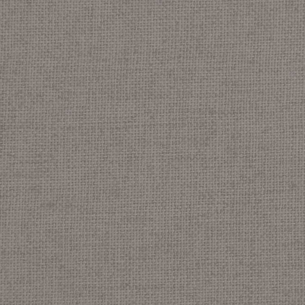 vidaXL Hondenmand 90x53x30 cm stof taupe