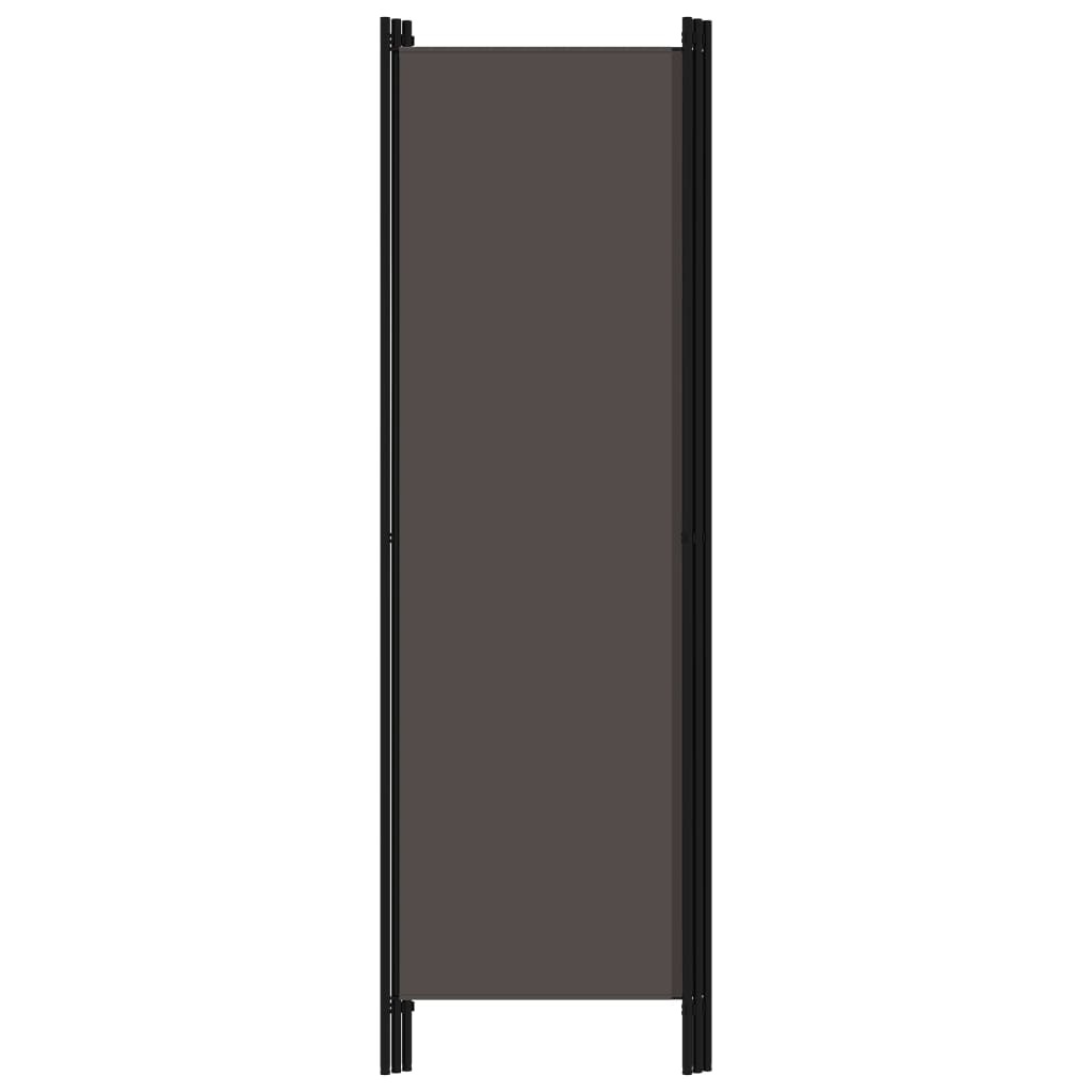 vidaXL Kamerscherm met 3 panelen 150x180 cm antraciet
