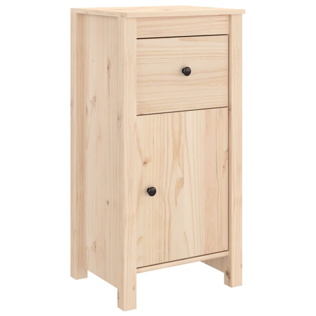 vidaXL Dressoirs 2 st 40x35x80 cm massief grenenhout