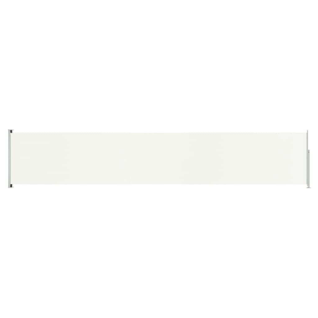 Tuinscherm Uittrekbaar Crème 117x600cm - 65% Korting!