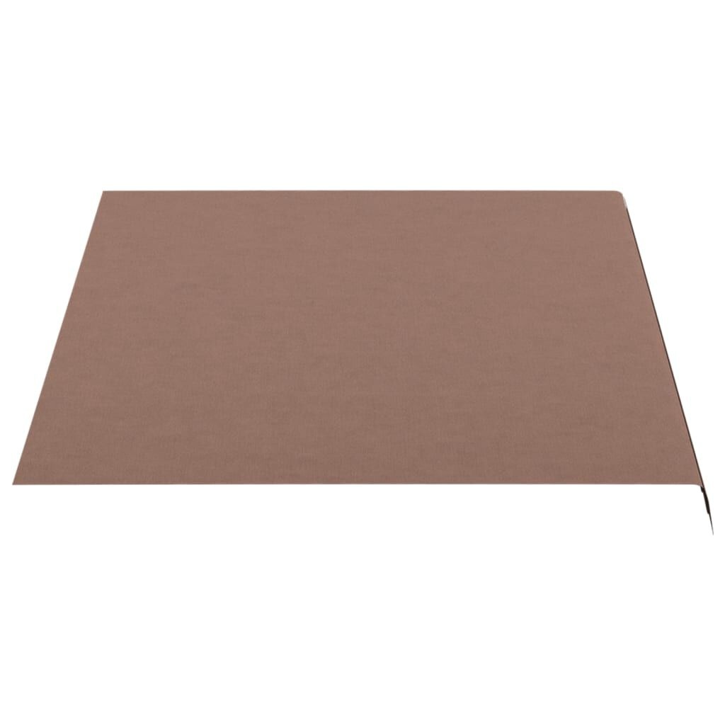vidaXL Vervangingsdoek voor luifel 3,5x2,5 m bruin