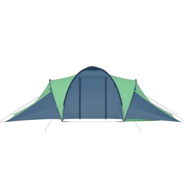 6-Persoons Tent Blauw/Groen - Ruim, Comfortabel & Voordelig! 56% Korting