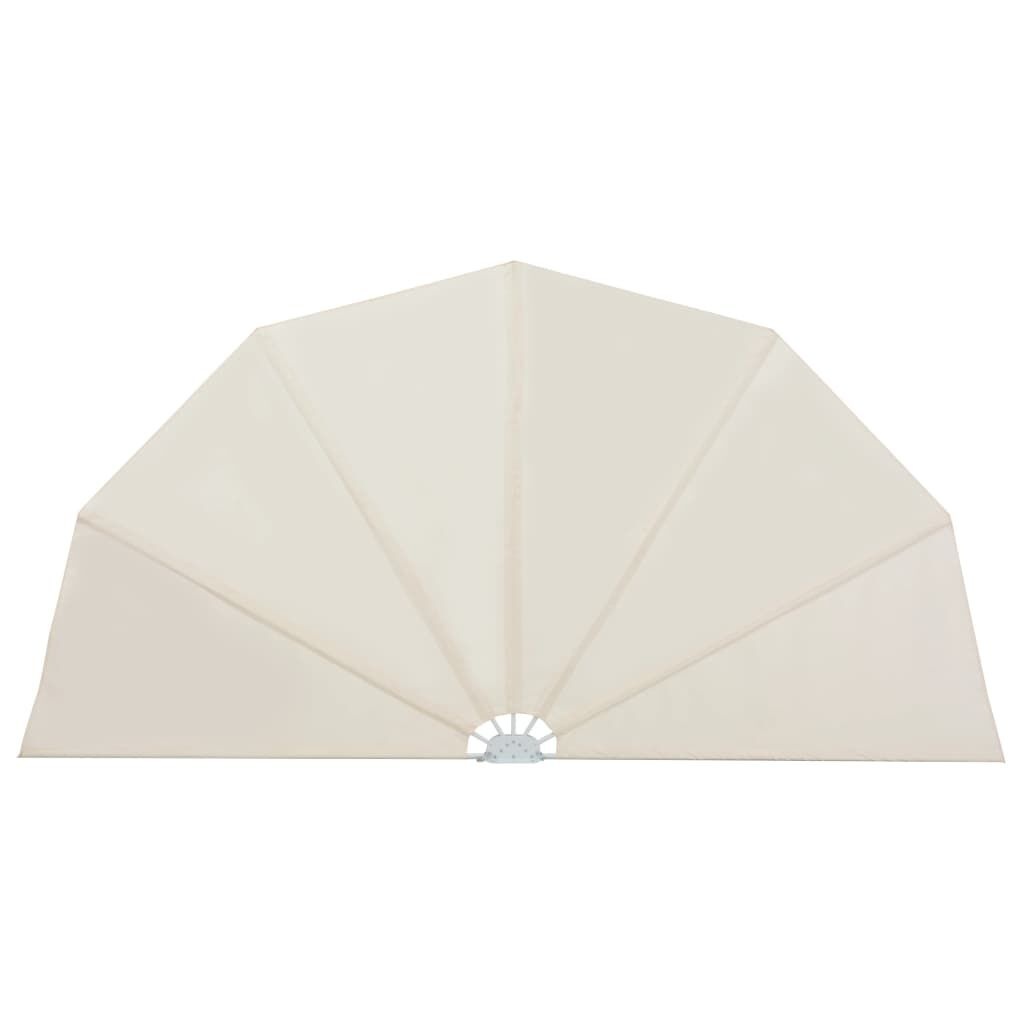 Terrasscherm Inklapbaar Crème 200cm -64% Korting!