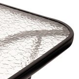 Tuintafel Glas 140x80cm - 6 pers. - 40% Korting!