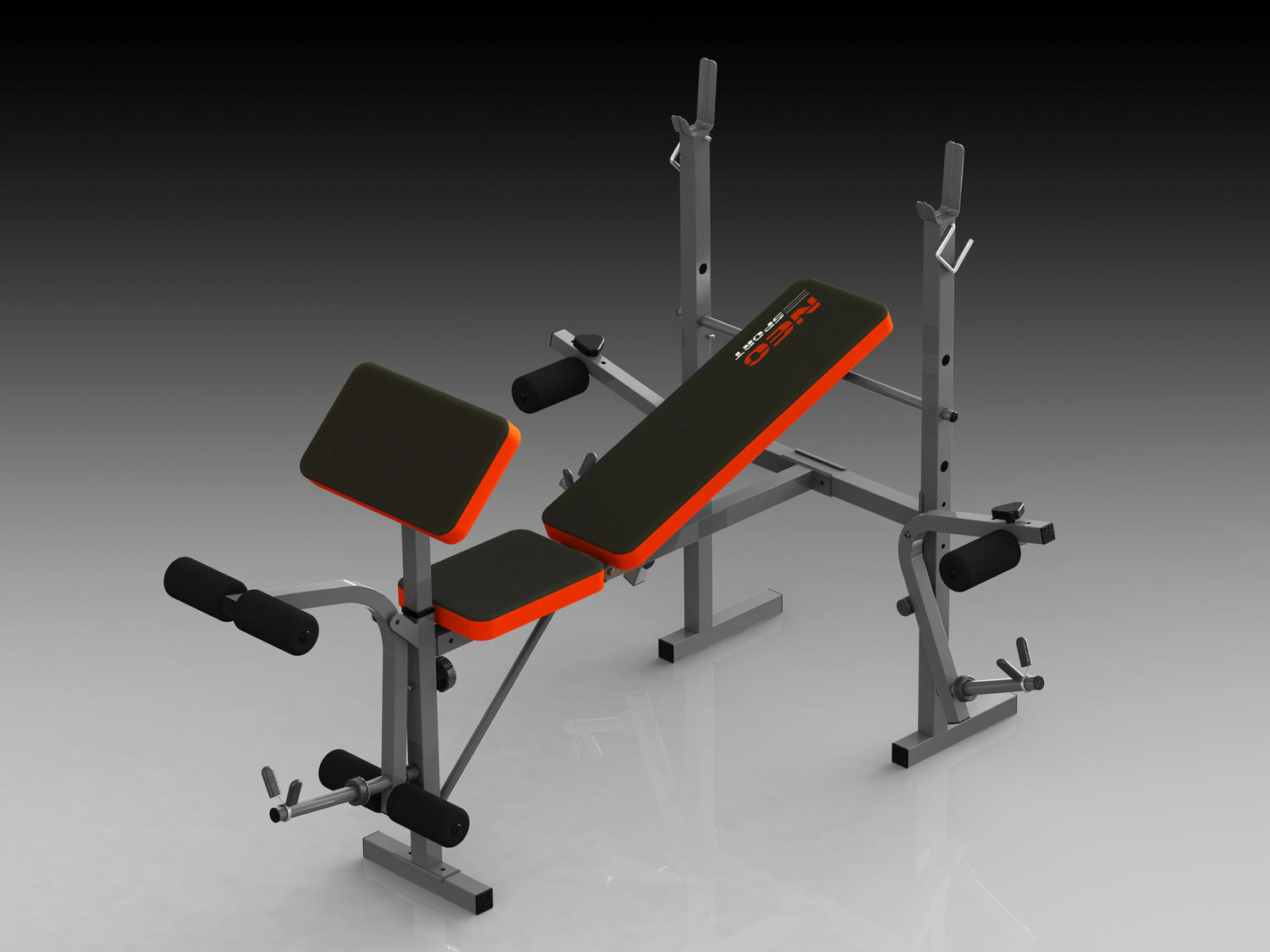 Halterbank Multifunctioneel Rood - 40% Korting!