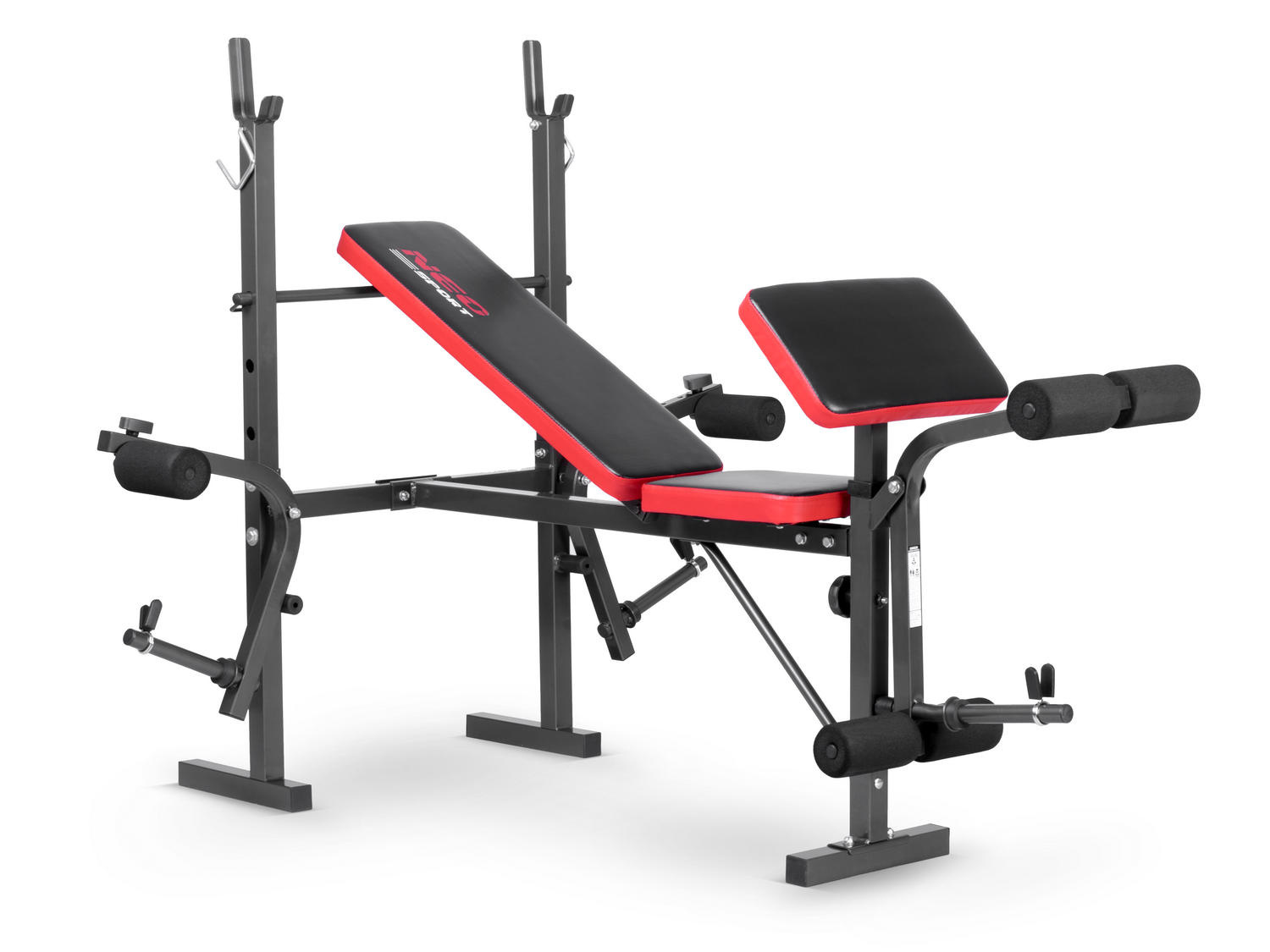 Halterbank Multifunctioneel Rood - 40% Korting!