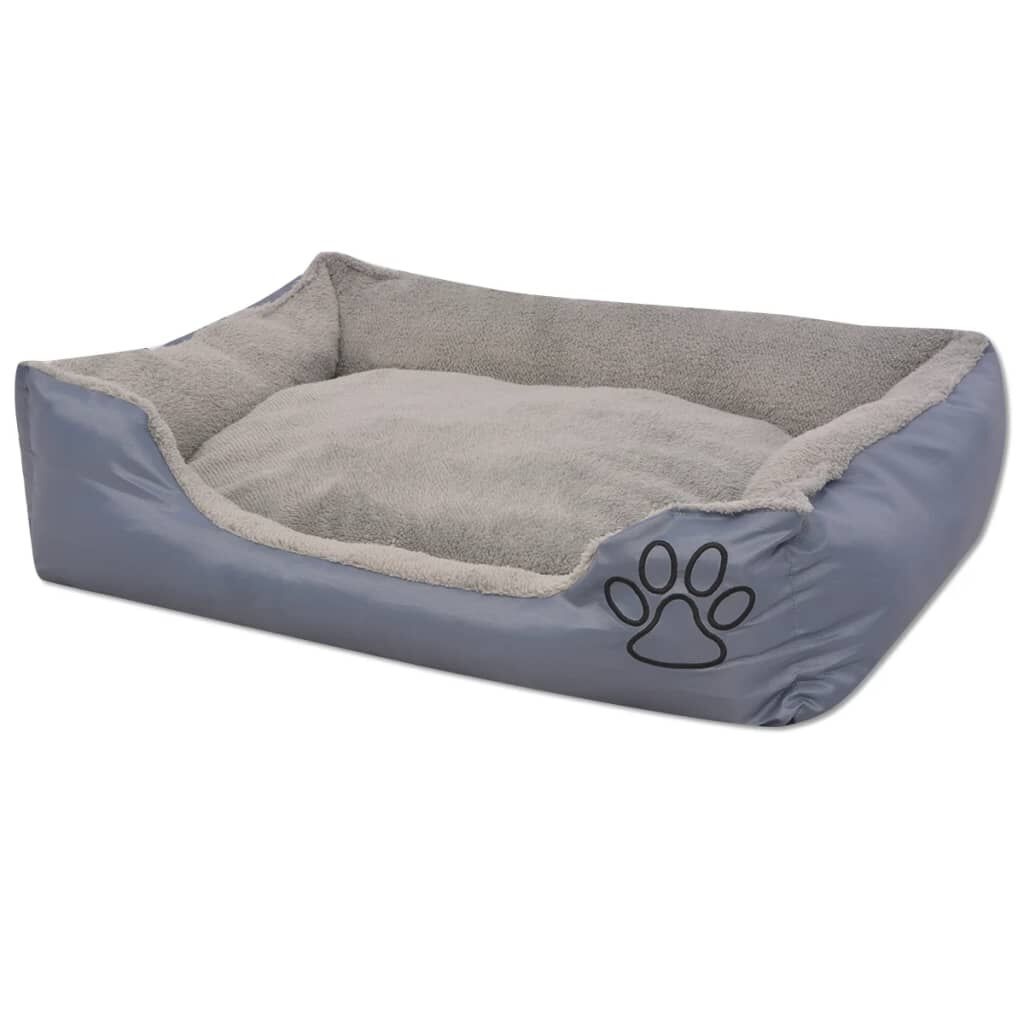 VidaXL Hondenbed L Grijs - 40% Korting! (Z.G.A.N.)