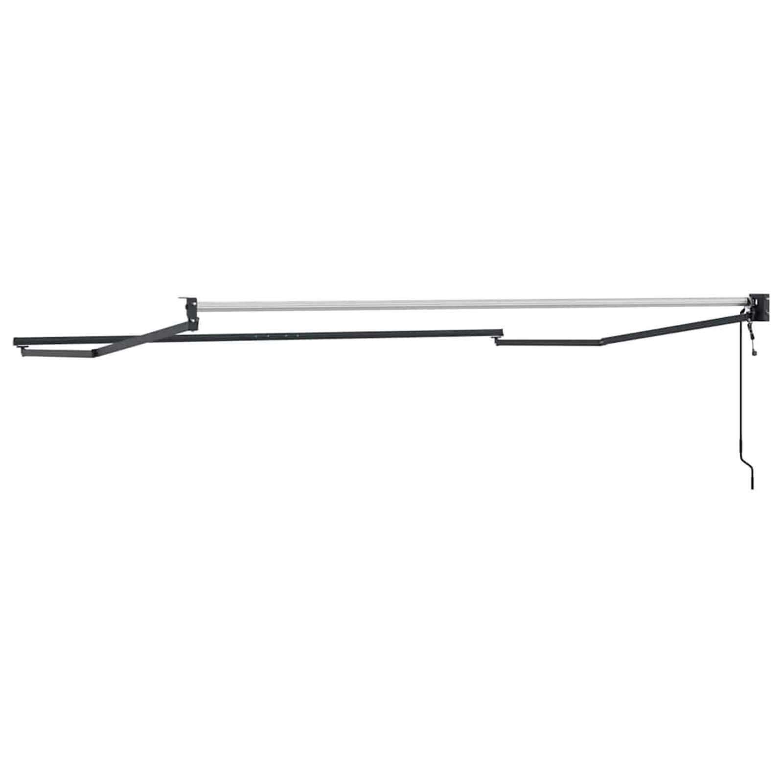 Markies Antraciet 3,5x2,5m Metaal - 40% Korting!