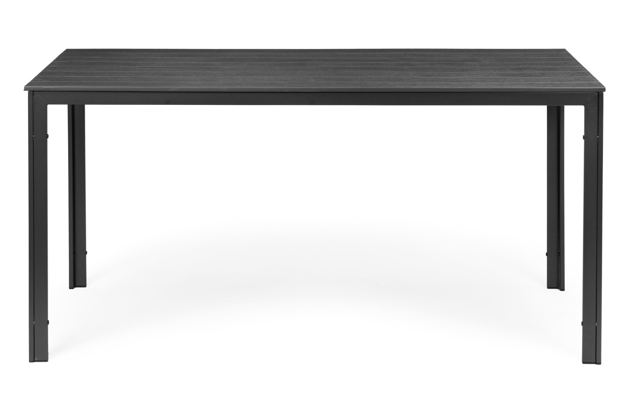 Tuintafel 6-persoons Grijs Polywood 156x78cm - 40% Korting!