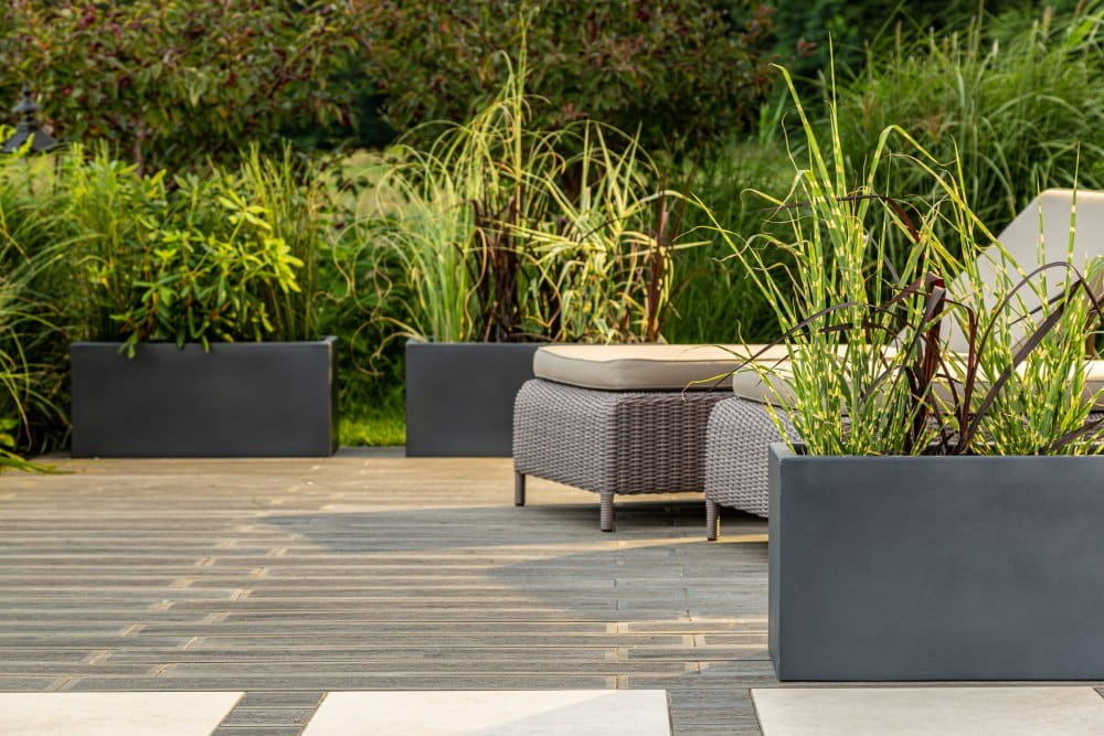 Plantenbak LONG Antraciet 90x40x40cm - 40% Korting!