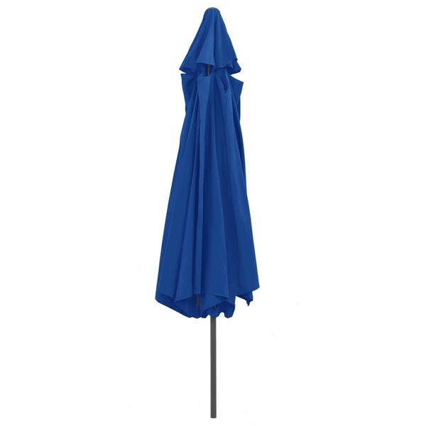vidaXL Parasol 390cm Azuurblauw - 40% Korting!