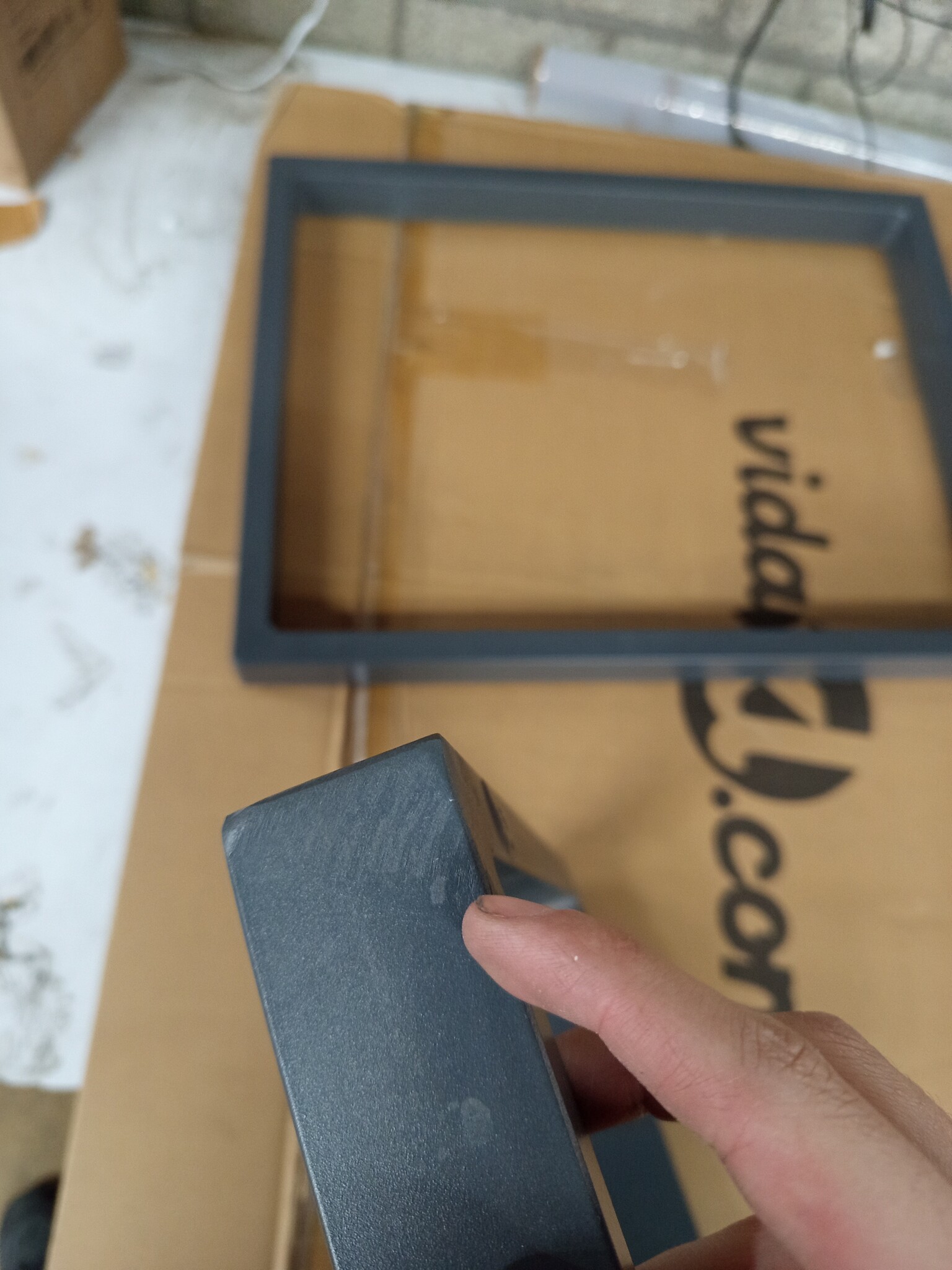 vidaXL Salontafel Alu/Glas 90x50 -55% Korting! (Lichte Schade)