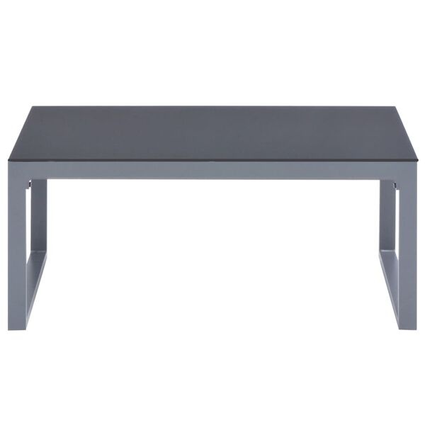 vidaXL Salontafel Alu/Glas 90x50 -55% Korting! (Lichte Schade)