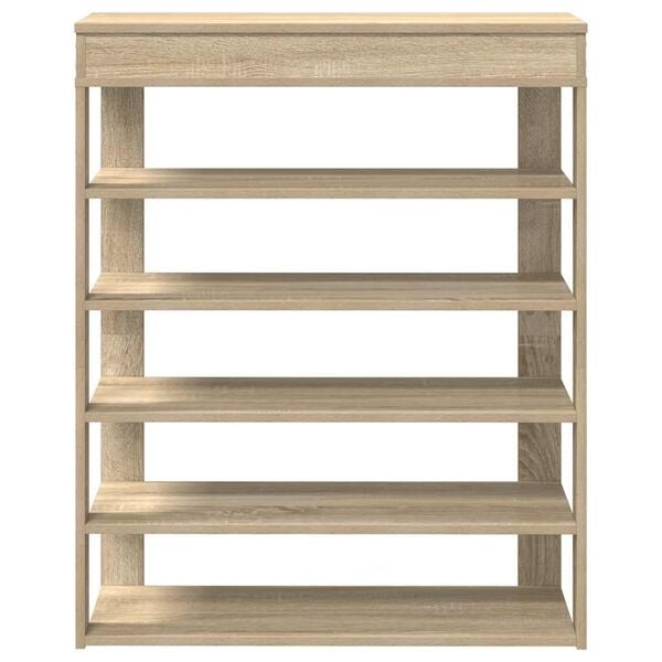 vidaXL Schoenenrek Sonoma Eiken - 40% Korting!