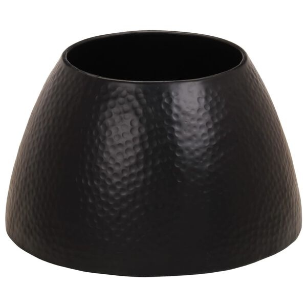 Salontafel Zwart Aluminium Ø50cm - 40% Korting! (Retour)
