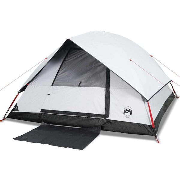 VidaXL 6-Persoons Koepeltent Wit - Waterdicht & Verduisterend! 40% Korting