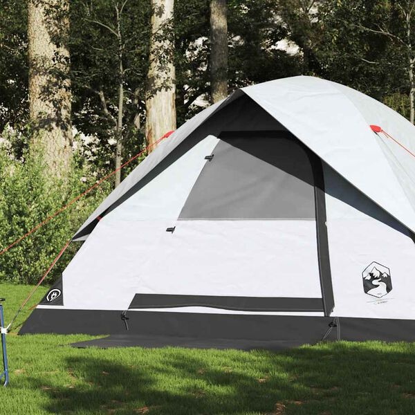 VidaXL 6-Persoons Koepeltent Wit - Waterdicht & Verduisterend! 40% Korting