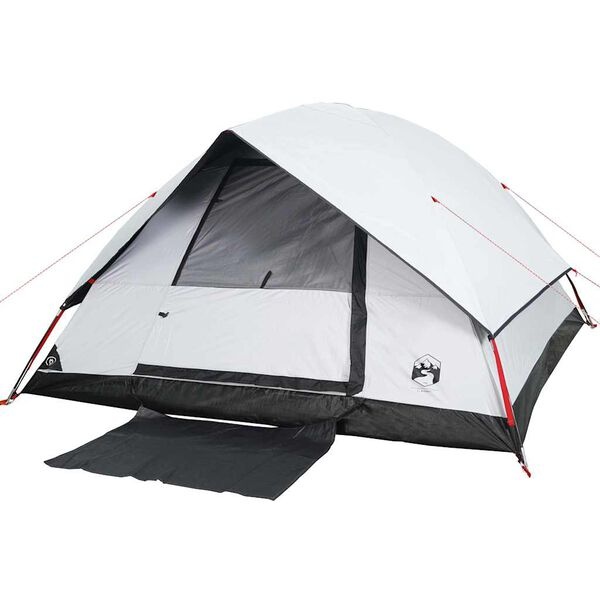 VidaXL 6-Persoons Koepeltent Wit - Waterdicht & Verduisterend! 40% Korting