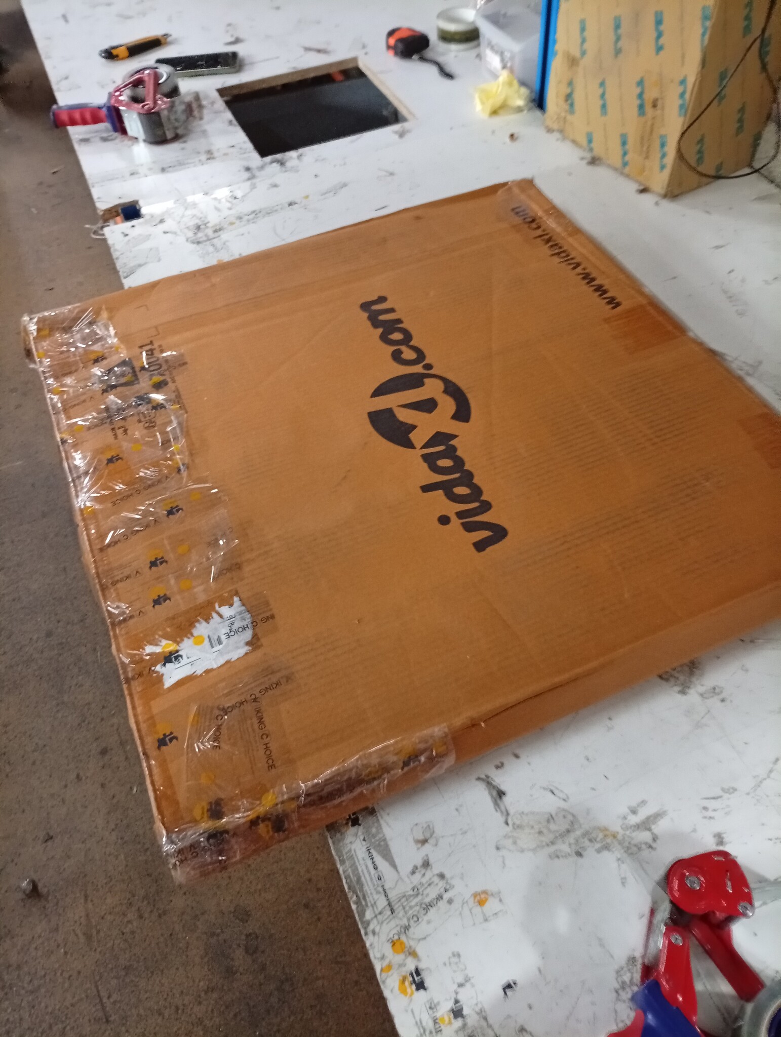 vidaXL Rond Tafelblad Ø70cm Gerecycled Hout -67% Korting!