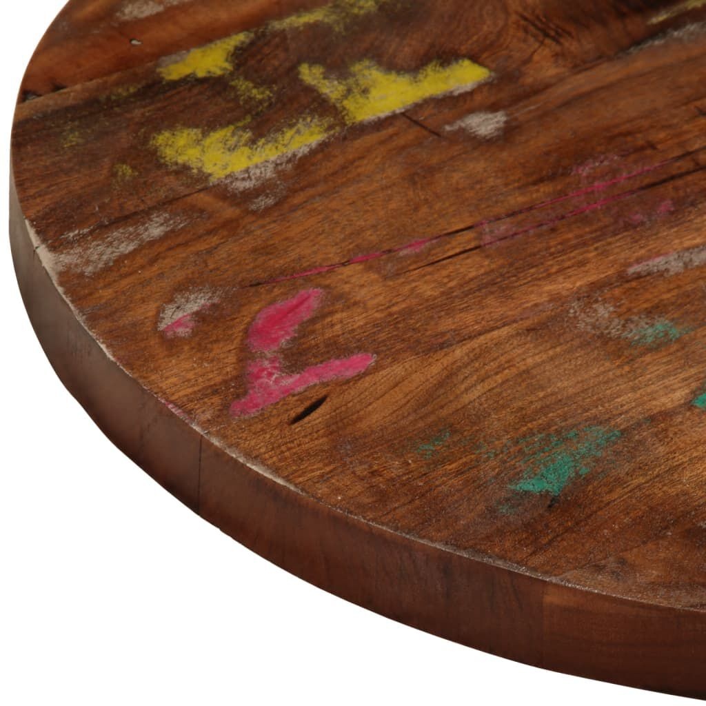 vidaXL Rond Tafelblad Ø70cm Gerecycled Hout -67% Korting!