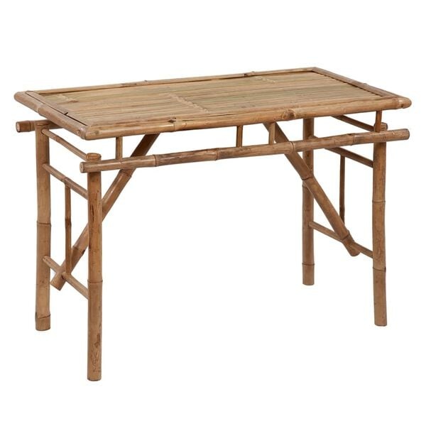 vidaXL Bamboe Tuintafel Inklapbaar 115cm - 40% Korting!