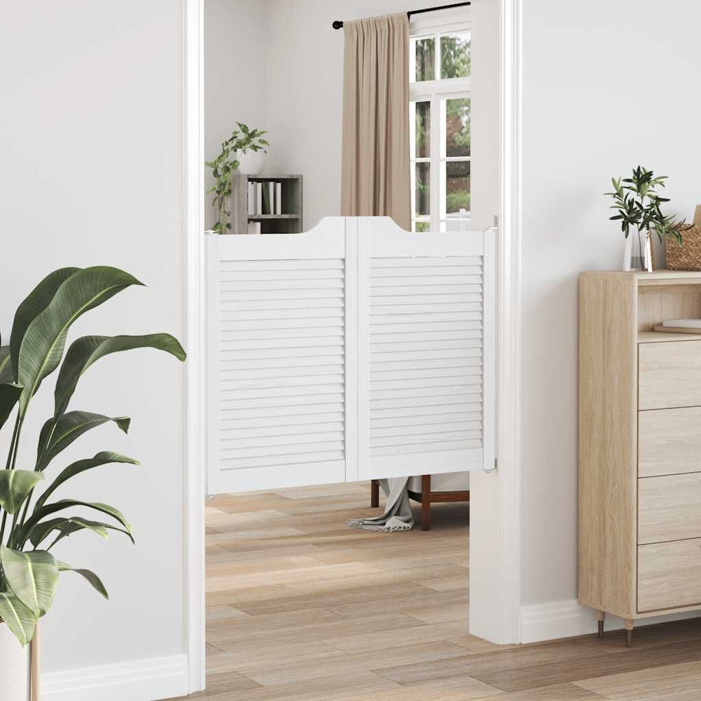 VidaXL Louvre Draaideuren 80x100cm Wit - 35% Korting!