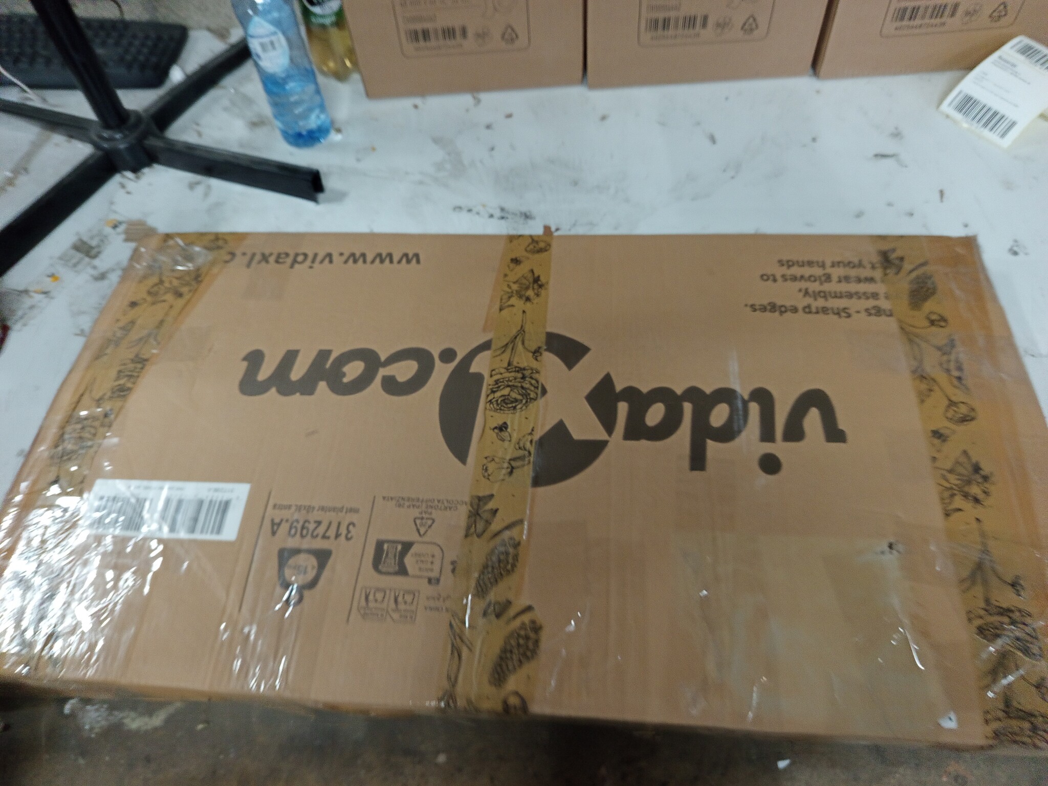 VidaXL Verhoogde Plantenbak 400cm Antraciet -55%! Krasjes
