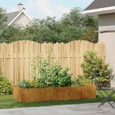 VidaXL Plantenbak Roestig 200x80x40cm - 55% Korting!