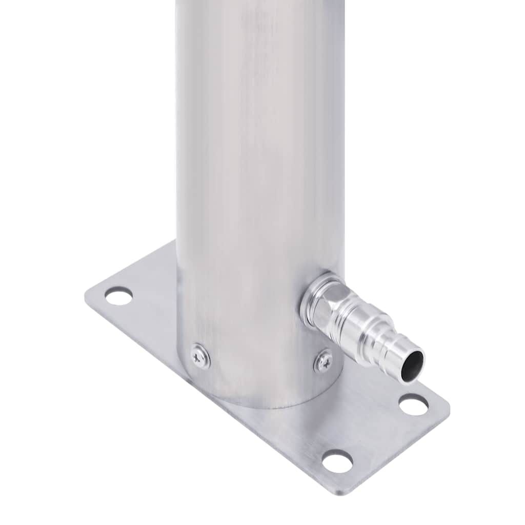 vidaXL Waterzuil RVS 100cm Rond - 64% Korting!
