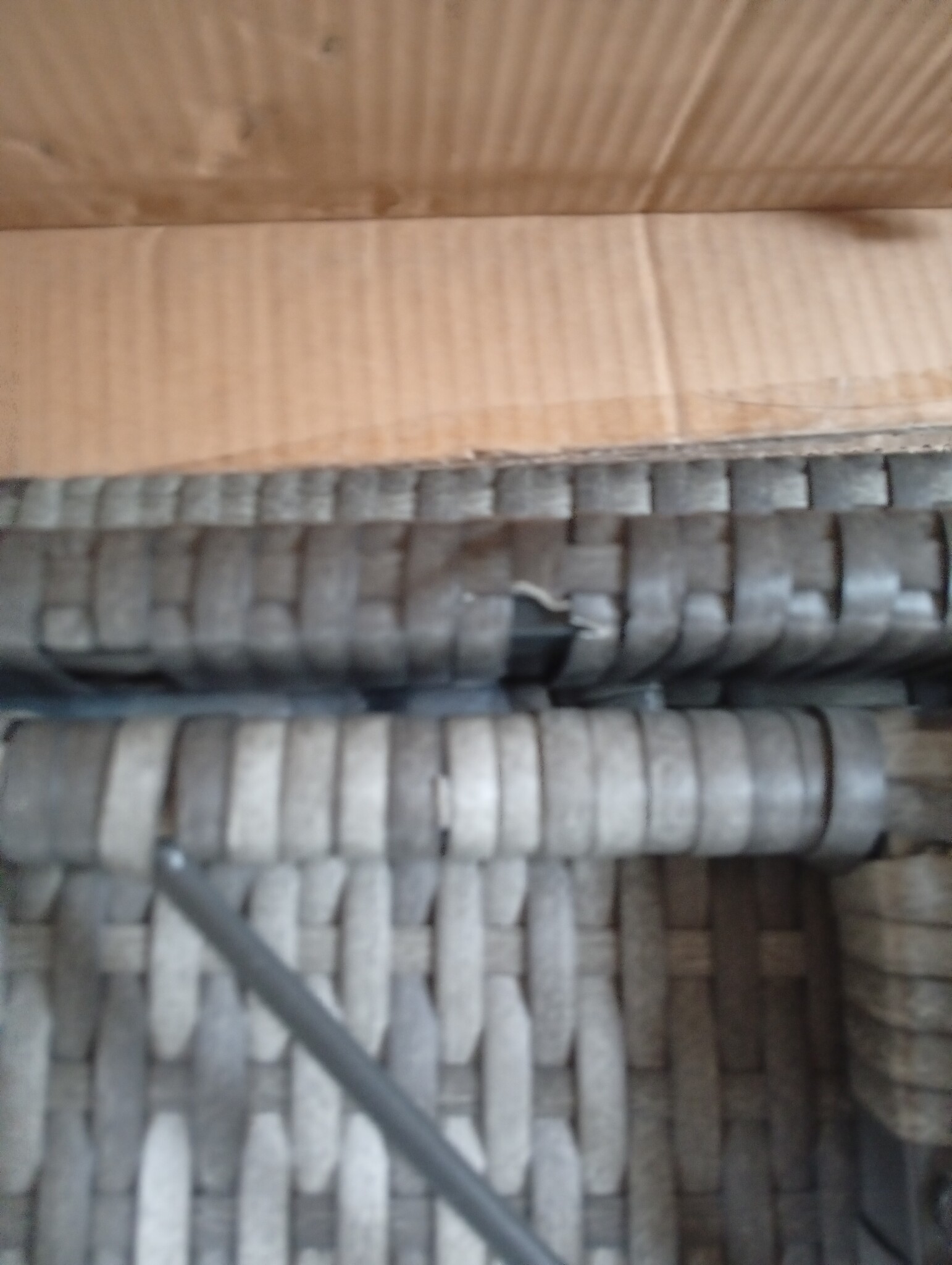 VidaXL Ligbed Grijs Rattan - 60% Korting! Krasjes