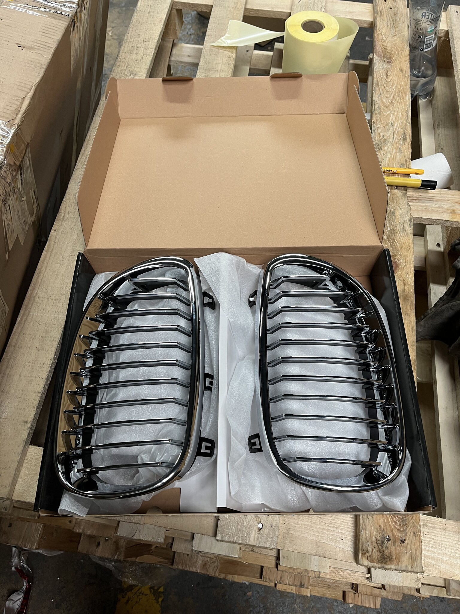 BMW E60/E61 Grill Chroom (03-10) - 51% Korting!