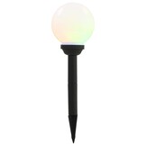 VidaXL LED Solarlampen RGB 4 stuks - Rond 15cm - 51% Korting!