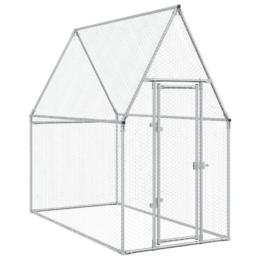 Kippenhok 200x100x190cm Gegalvaniseerd - 40% Korting!