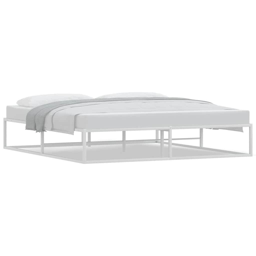 Wit Bedframe 180x200 - Zonder Matras - 40% Korting!