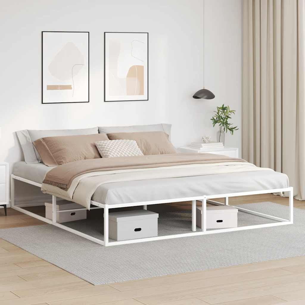 Wit Bedframe 180x200 - Zonder Matras - 40% Korting!