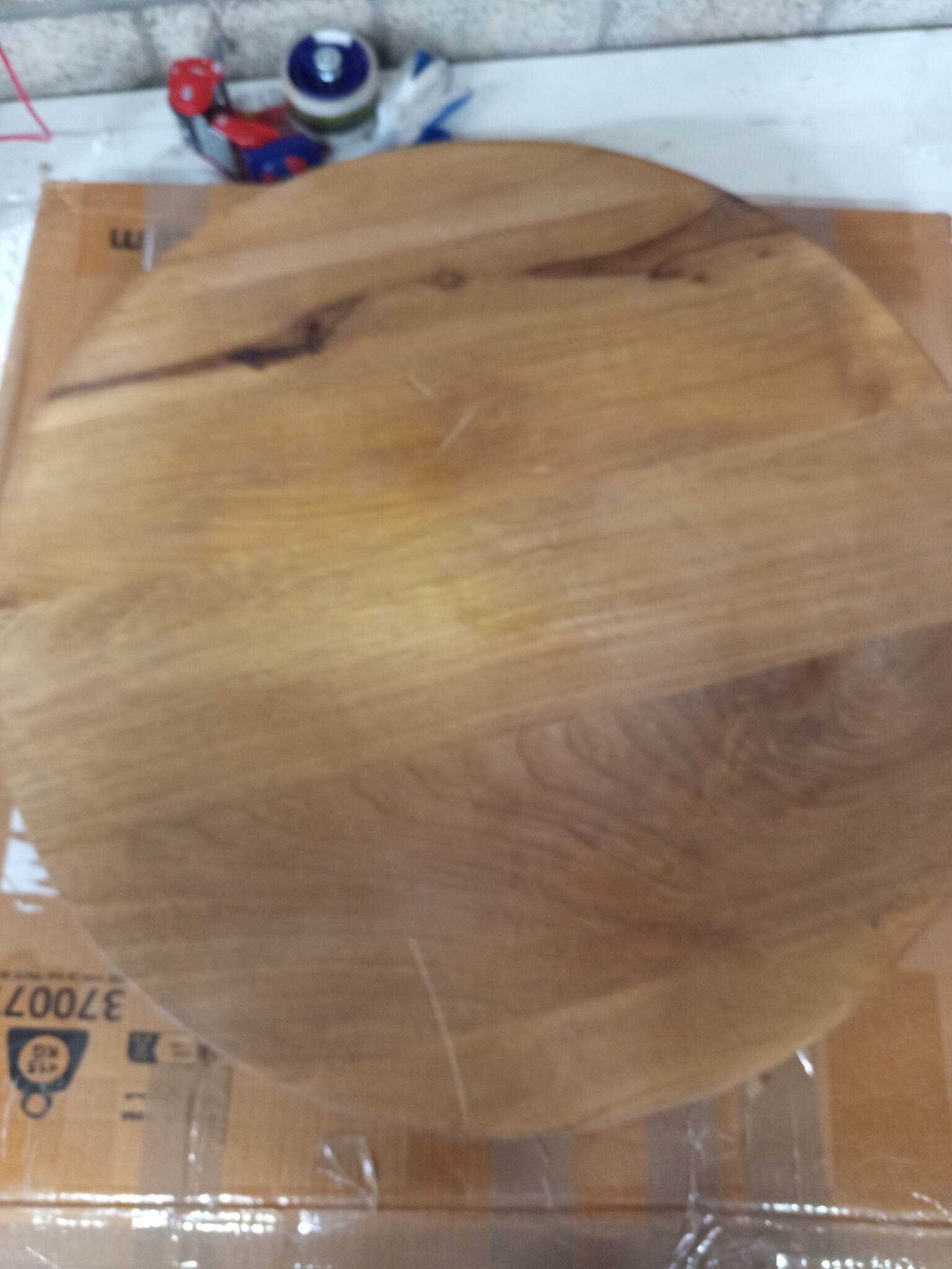 VidaXL Tafelblad Rond Mangohout Ø70cm - 55% Korting!